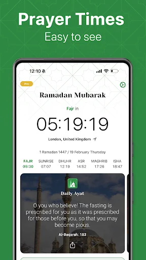 Namaz: Prayer Times & Qibla