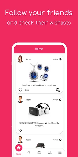 Cadeau - Share Wishlist with F screenshot 2
