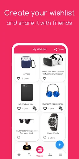 Cadeau - Share Wishlist with F screenshot 4