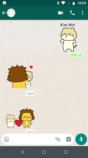 Singa Polah Stickers for Whats screenshot 2