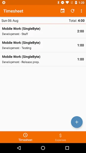 Timesheets