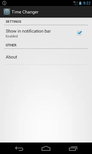 Time Changer Shortcut
