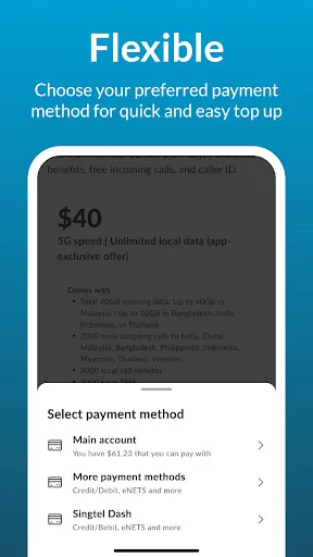 Singtel Prepaid hi!App screenshot 4