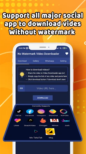 No Watermark Video Downloader