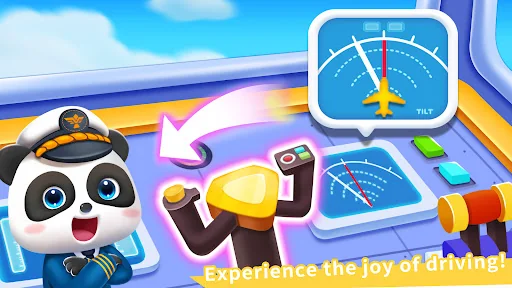 Baby Panda's Airport