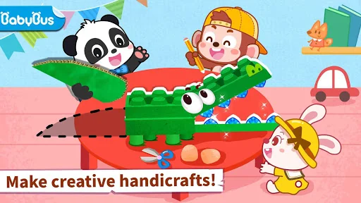 Baby Panda's Animal Puzzle