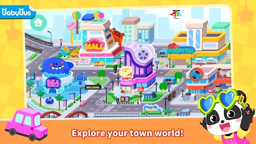 Baby Panda's Town: My World