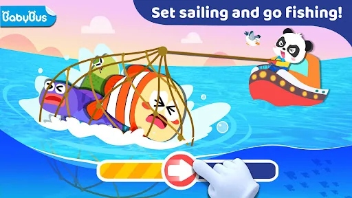 Baby Panda: Fishing