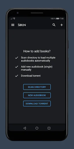 Sirin Audiobook Player screenshot 4