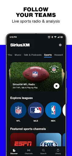 SiriusXM: Music, Sports & News screenshot 4