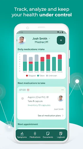 Medrec:M - Medical Record screenshot 1