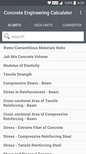Concrete Engineering Calc.