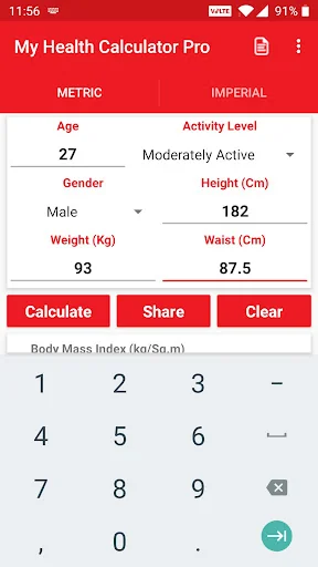 My Health Calculator Pro