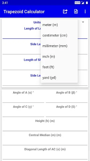 Trapezoid Calculator