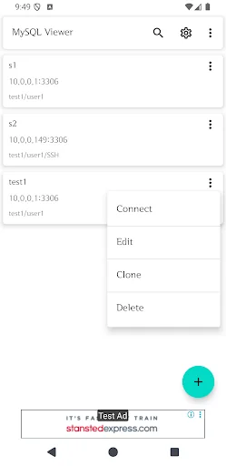 MySQL Viewer: Client & Admin screenshot 1
