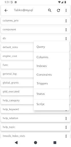 MySQL Viewer: Client & Admin screenshot 4