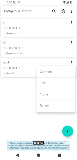 PostgreSQL Viewer: SQL Client