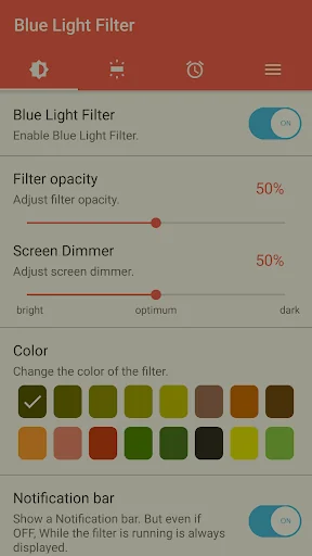 sFilter - Blue Light Filter screenshot 2