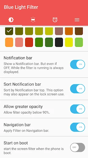 sFilter - Blue Light Filter screenshot 3