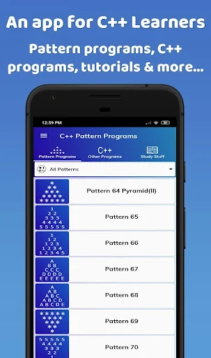 C++ Pattern Programs Pro