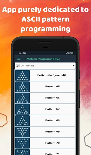 Pattern Programs App