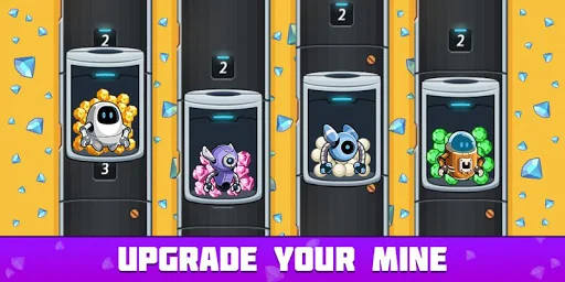 Idle Space Miner-miner tycoon screenshot 1