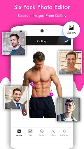Six Pack Photo Editor screenshot 1