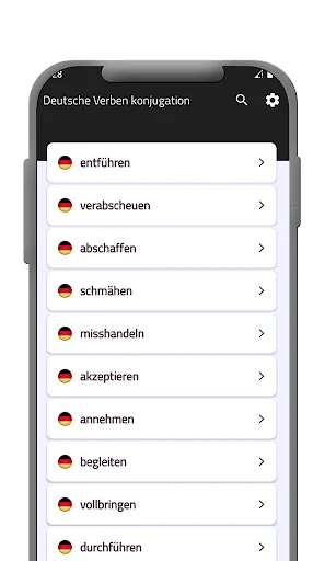 Deutsche Verben konjugation