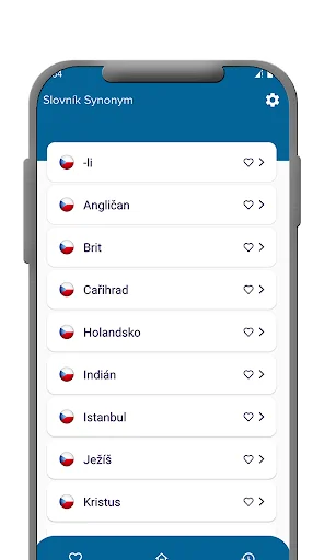 Czech Synonym Dictionary