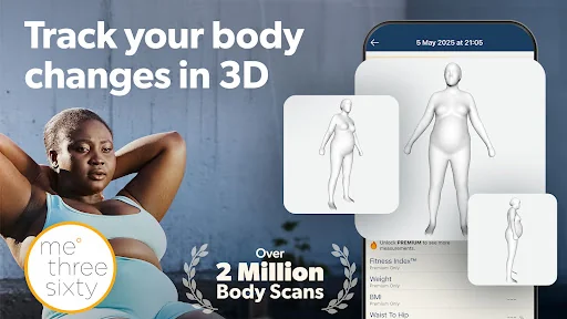 MeThreeSixty: 3D Body Scanner screenshot 1