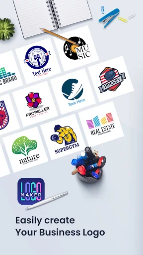 Logo Maker & Graphic Design screenshot 1