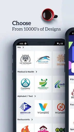 Logo Maker & Graphic Design screenshot 2
