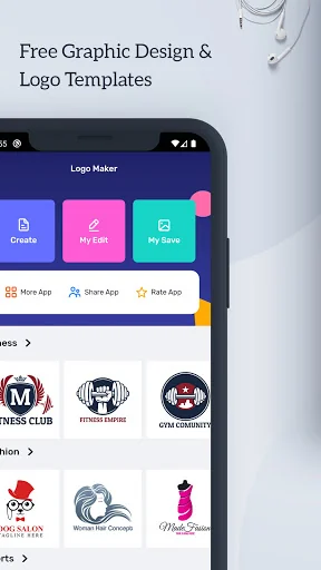 Logo Maker & Graphic Design screenshot 3