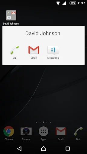 Speed dial for Phone/Mail/SMS screenshot 2