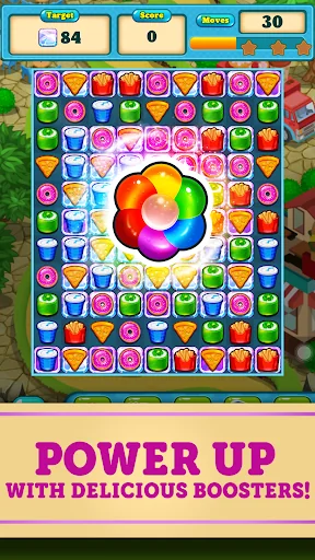 Fast Food Match 3 Game Offline screenshot 3