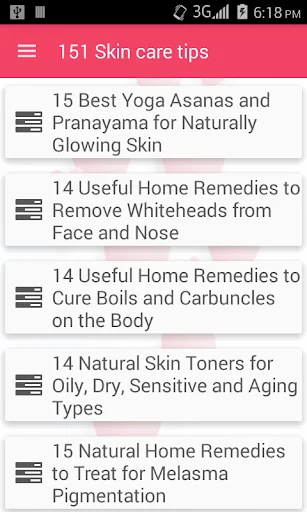 151 Skin care tips screenshot 1