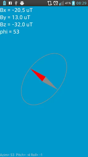 Magnetic Field Sensor screenshot 1