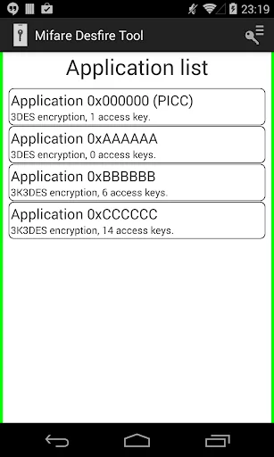 MIFARE DESFire EV1 NFC Tool