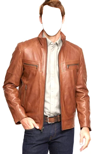 Men Jacket Photo Montage