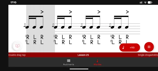 Rude - Drum Rudiment Training