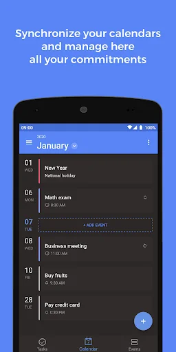 Calendar - Agenda 2026 Events screenshot 2
