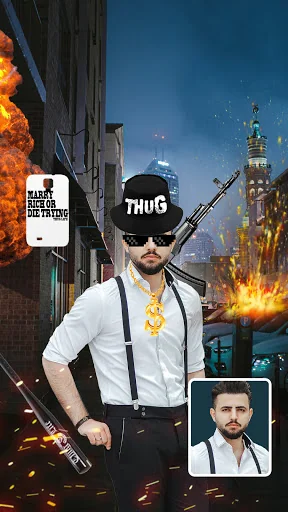 Thug Life Photo Editor screenshot 1