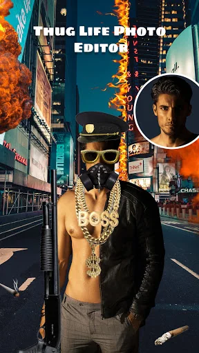 Thug Life Photo Editor screenshot 4