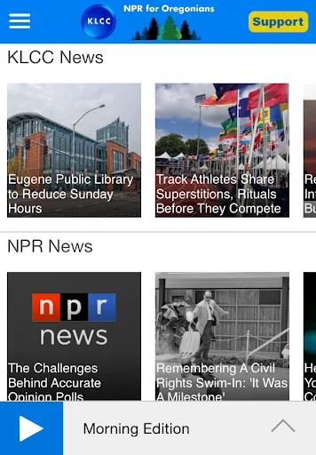 KLCC Public Radio App screenshot 2