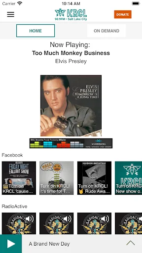 KRCL Public Radio App screenshot 2