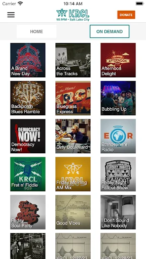 KRCL Public Radio App screenshot 3