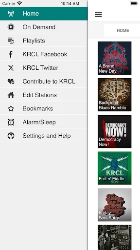 KRCL Public Radio App screenshot 4