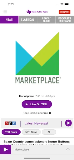 TPR: Texas Public Radio screenshot 2