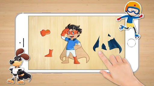 Baby Superhero Jigsaw Puzzle screenshot 3