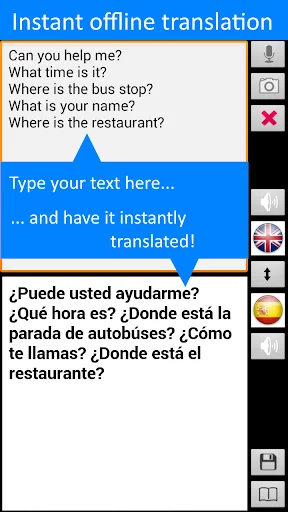 Offline Translator: Spanish-En screenshot 3